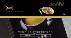 Desktop Screenshot of care-vending-services.co.uk